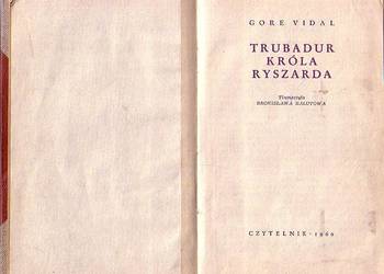 (9959) TRUBADUR KRÓLA RYSZARDA – GORE VIDAL