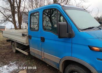 Iveco daily Doka 4 m paka, klimatyzacja idealnie pod zabudowę lawety