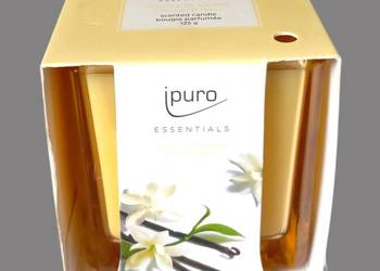Świeca zapachowa Ipuro Soft Vanilla 125 g