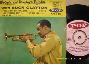 +BUCK CLAYTON--TANGERINE ;singiel winyl.  - 4 zdjecia,. FRANCE.