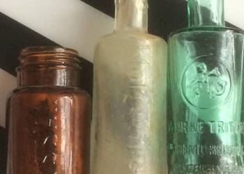 ( 943. ) Nr 3 Niemieckie Buteleczki Apteczne