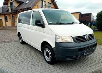 Volkswagen Transporter T5 1.9 TDI 105 km. 6 osobowy.  Bt i Oc 07.2026r Volkswagen Transporter T5 1.9 TDI 105 km. 6 osobowy.  Bt i Oc 07.2026r