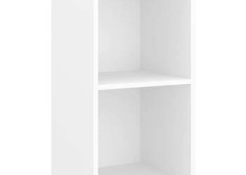 vidaXL Wisząca szafka TV, biała, 37x37x72 cm（SKU:805471）