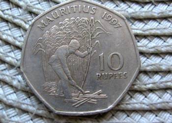 Mauritius 10 Rupi 1997r