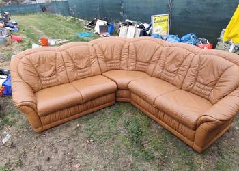 Narożnik skórzany Himola plus fotel