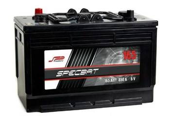 Akumulator 165Ah 850A Specbat Agro 6V  EN lewy plus