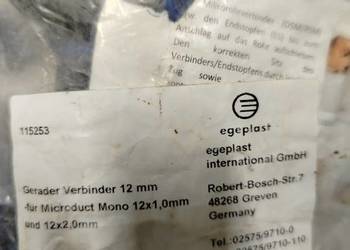 Złączka do mikrorurki 12mm