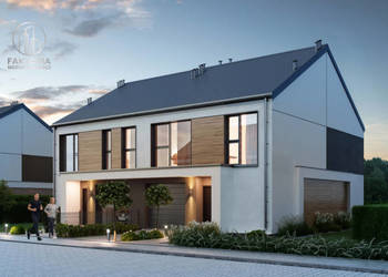 Dom bliźniak 136.44m2 Grabówka Leszczynowa