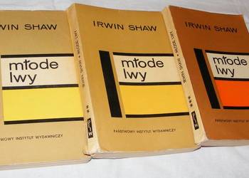 MŁODE LWY   -  t.I - III (komplet)  -  Irwin Shaw /fa