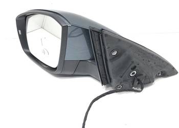 LUSTERKO LEWY SKODA OCTAVIA III Hatchback Quartz grey (szary) LF7Y