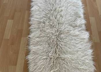 Futrzak dywan wełna narzuta różne rozmiary