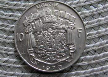 Belgia 10 Frank 1970r
