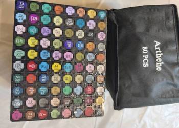 Markery dwustronne 80 szt