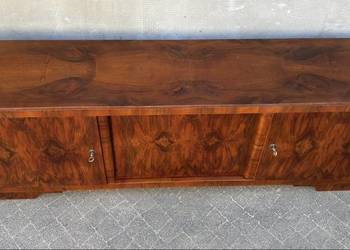 Komoda RTV Orzech 180 Art Deco Antyk Po Renowacji
