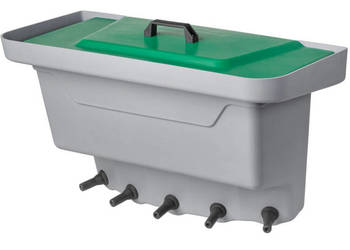 MilkFeeder 5 ze smoczkami FreeFlow pojemnik na mleko 50L CalfOTel pojemnik…