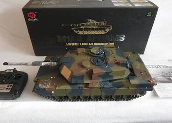 Model RC czołgu Abrams M1A2 firmy Heng Long METAL UPGRADE 1:16