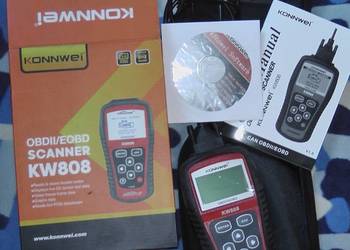Samochodowy TESTER DIAGNOSTYCZNY SKANER OBD2  KW808