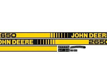 Naklejki oklejenie naklejka - JOHN DEERE 2650 Zamiennik