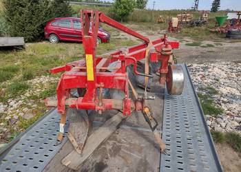 Pług czteroskibowy Agro-Masz, wysoka słupica śliczny - dowóz gratis