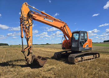 Koparka DOOSAN DX235 LCR, 23 t - 2013- 7306 mth szerokie gąsienice