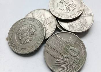 POLSKA-20 ZŁ - CuNi - (WIEŻOWIEC - KŁOSSY) - 7 SZTUK