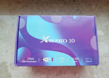 X88 PRO10 Internet Tv Box Podwójna częstotliwość