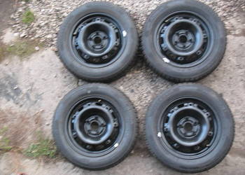 koła zimowe 14 5x100 skoda vw seat opony zimowe 185/60