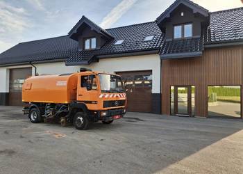 Zamiatarka Uliczna Mercedes-Benz 914 Zamiatarka Bucher Schorling Dodatkowy