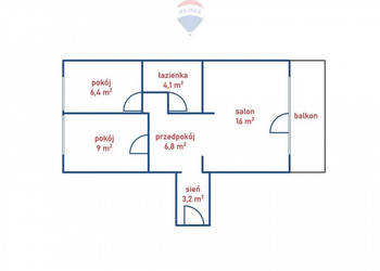 3-pokojowe mieszkanie w Centrum Legionowa