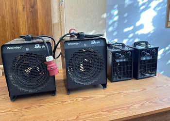 Nagrzewnica elektryczna Warmtec 9 kW, 400 V, 2 szt. (też osobno)