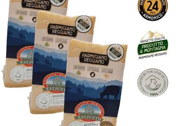 Parmigiano Reggiano dojrzewanie 24 miesiące - 3 sztuki po 1,35 kg