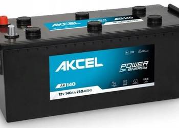 Akumulator Akcel 140Ah L+ 760A
