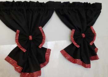 Zazdroski 2 sztuki czerwona cyrkonia