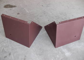 Płaszcz tylnego błotnika stary typ Ursus C-385 kpl metalowe