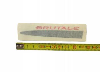 NAKLEJKA "BRUTALE" NA BAK PRAWA MV AGUSTA BRUTALE 1078RR 2009 80B0B1636