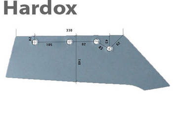 Lemiesz 300hektarów HARDOX DU433S/P części do pługa REGENT