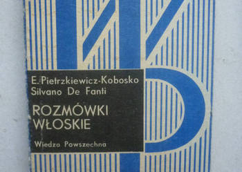 ROZMÓWKI WŁOSKIE - E.PIETRZKIEWICZ - KOBOSKO