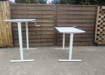 Biurko IKEA Trotten 120x70 z regulacją wysokości blatu Dostępne 2 sztuki