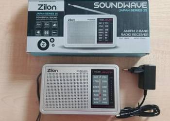 Nowe przenośne radio Zilon Soundwave Japan Series 25 AM/FM sieciowo-bateryj