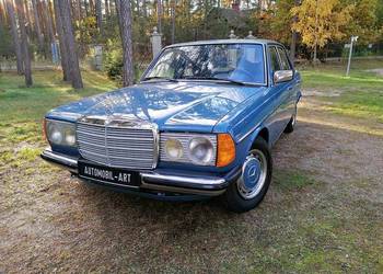 W123 oryginalny lakier 84000km-udokumentowany