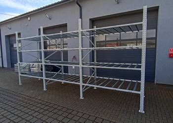 Regał magazynowy półkowy H300 trawers 205cm warsztat garaż głęboki