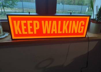 Neon / kaseton barowy „Keep Walking” Johnnie Walker