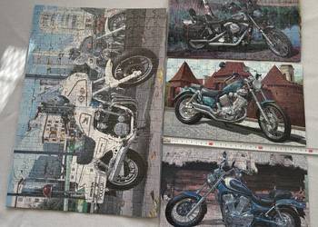 4 puzzle z motocyklami