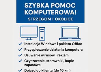 Serwis Komputerowy Strzegom - Instalacja Windows - Pomoc z Komputerem