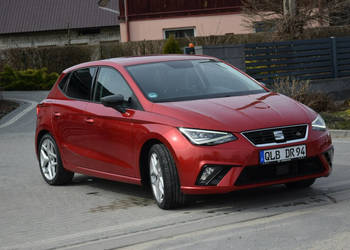 Seat Ibiza 1.0 TSI FR Navi/ Led/ 2 KPL KÓŁ/ Grzane Fotele/ Tempomat/ Sprow…