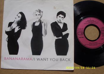 BANANARAMA--I WANT YOU BACK ;singie winyl.