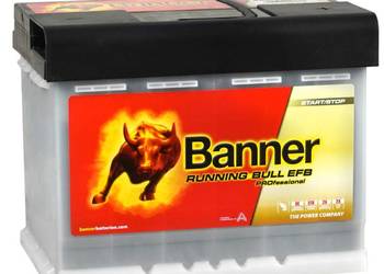 Akumulator 65Ah 640A Banner RUNNING BULL EFB