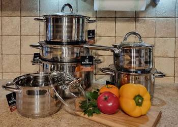 PROMOCJA 209 zł  !!! Garnki nierdzewne KLONBERG