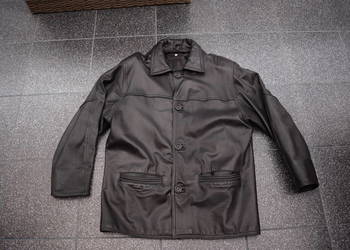 Kurtka SKÓRZANA DŁUGA*JAK NOWA*OKAZJA*WYSYŁKA