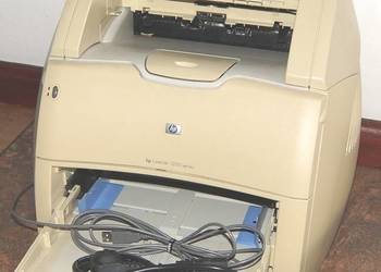 Drukarka hp LaserJet 1200 series ze skanerem z przewodami Wrocław